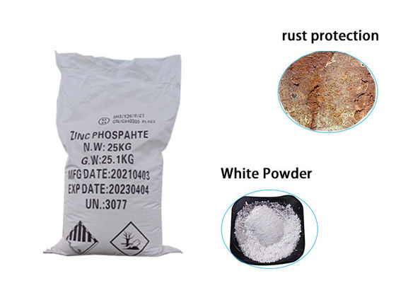 Oil Based Paint Zinc Phosphate Powder CAS 7779-90-0 For Ship And Steel Structures Protect